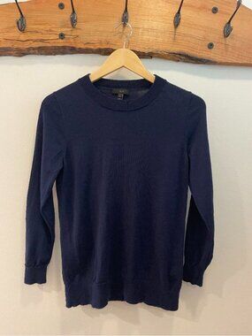 J.Crew 100% Merino Wool Round Neck Sweater M